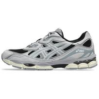 ASICS Gel NYC Black Piedmont Grey Sneakers 1203A383-004 37.5 gray