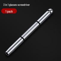 Eyeglass Repair Tool Set: Flathead, Phillips, Hex Key, Screws & Accessories