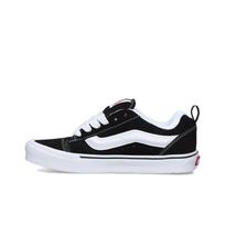 Vans Knu Skool Abrasion Resistant Low Top Shoes Unisex Black White Sneakers WN0009QC6BT1 42.5 white
