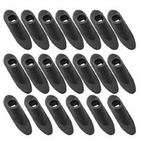 20Pcs Bicycles Cable Tube Clamp Cycling Single Hole Wire Tube Holder  Embedded Wire Passing Clamp Cable Tube Buckle 1
