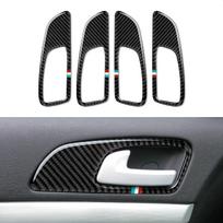 Automobilių lipdukai Vidinių durų dubens rėmo apdaila Anglies pluošto interjeras, skirtas Alfa Romeo 159 Brera Spider Priedai 2pcs