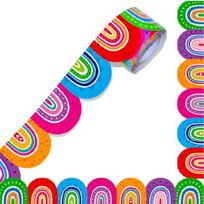 10m Colorful Classroom Borders Back-to-School Bulletin Board Trim Decorations Lovely Bulletin Board Borders 1