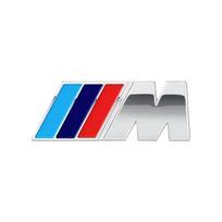 2 vnt. Automobilio lipdukai Šoninės apdailos aksesuarai Lipdukas Bmw M X1 X3 X5 X6 E30 E90 M3 E84 E83 F25 E83 F25 E91 E60 F15 F16 E70 F30 E63 sidabras