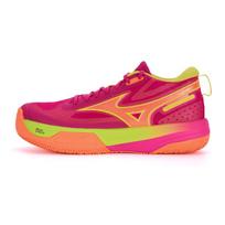 Mizuno NEO JUMP Cushioning Abrasion Resistant Slip Resistant Low top Volleyball Shoes Unisex Neon Orange V1GA259942 40