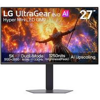 LG UltraGear Evo AI 27GM950B-B - 330Hz QHD | 165Hz 5K | Hyper Mini LED IPS | 27" | HDR1000 | USB-C PD90W 27GM950B-B.AEU