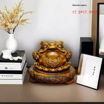 Ruyi Resin Ornament: Hundred Fortunes, Five Blessings - Wealth Attraction for Home Decor