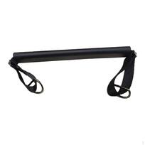 Pilates Foot Strap Padded Reformer Part Equipment Exercise Belt for Beginner Women Men black