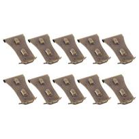 10Pcs Brick Clips Metal Outdoors Brick Hooks Punching Free Easy Installation Wall Clips Picture Hangers