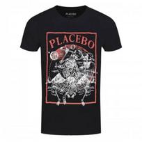 Placebo Unisex Adult Astro Skeleton T-Shirt S juoda