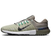 Nike Free Golf Next Nature Wide Light Army Men Sneakers Green Light-Silver Black FQ7875-300 38.5