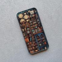 Book Shelf Creative Pattern Phone Case For iPhone 17 14 15 16 Pro Max Plus 11 12 13 Mini Pro Max X XR XS Shockproof Covers For iphone 17