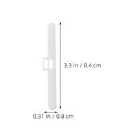 20Pcs Vertical Blind Replacement Slats Holders Sturdy Plastic for Curtain Blind Repair Easy Mounting Home Office