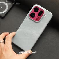 Magnetic Case For Oppo Find X9 Pro Half Pack Phone Back Cover For Find X9 X9Pro 5G Retro Fashion Denim Blue Fabric Bumper OPPO Find X9 Pro