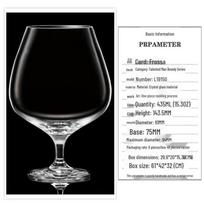 High-End Crystal Brandy Snifter & Whiskey Glass gray
