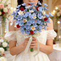 Handmade Retro Lily Rose Pipe Cleaner Flower Bouquet DIY Kit – Perfect Gift for Mother's Day.
