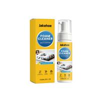 Multi-purpose foam cleaner for kitchen and bathroom stains, multi-effect cleaning for daily household use yellow