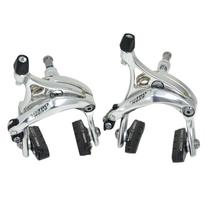 TEKTRO R539 Caliper Brake Set with QR Recessed 47-59mm Mount, Silver, ST1415-S