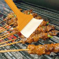 3 vnt. Grilio šepetėlių rinkinys, skaidomas tipas, pyrago kepimo, konditerijos, maisto aliejaus šepetėliai, aukštai temperatūrai atspari plastikinė rankena, BBQ virtuvės įrankis