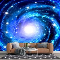 Wallpaper Galaxy Stars Ceiling Wall Murals Living Room Bedroom Ceiling Starry Night Wallpaper 200 cm(W) x 140 cm(H)