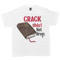 Crack This Not Drugs Holy Bible Christian God T-Shirt S