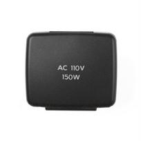 110V Power Outlet Socket Adapter For Explorer F150/450/550 Auxiliary Outlet gray
