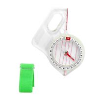 Multifunctional Thumb Compass Navigation Compass Map Ruler Compass Exploring Hiking Map Reading Orienteering Compass A