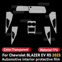 For Chevrolet Blazer EV 2025 Car Interior Center Console Instrument Dashboard Protective Film Anti-scratch Sticker Accessories LHD black