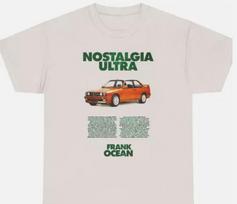 Frank Ocean T Shirt, Nostalgia Ultra, Frank Ocean Graphic Tee Merch Gift For Fan Unisex T-Shirt M
