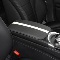 Universal Non-Slip Black Car Armrest Pad - Wear-Resistant Interior Accessory gray