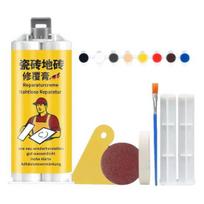 100ML Daugiafunkcinis plytelių taisymo kremas Kvarcinio stalviršio Marmuro Granito Keramikinio Glazūros Paviršiaus Įtrūkusių Plytelių Nuskilusių Kraštų Kampų Skylių Taisymo Pasta