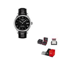 TISSOT Le Locle Collection Automatic Mechanical Movement Men's Watches Watch 39.3mm Black Dial T006.407.16.053.00 Black Dial black