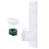 Window Seal Kit with Fastening Strap Drawstring Easy to Install Length Adjustable Full