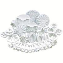 33Pcs/set Clay Embossing Molds Printing Mold for Fondant Cake Cookie Biscuit Chocolate DIY Decorating Molds