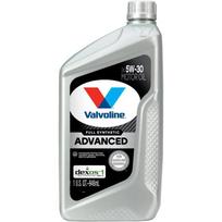 Advanced Full Synthetic SAE 5W-30 Motor Oil 1 QT, Case of 6