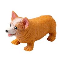 Sand Filled Corgi Squeeze Toy Slow Rising Dog Sensory Fidget Toy Anxiety Relief Soft Stretchy Puppy Pinch Toy Party Favors ruda