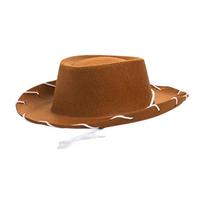 Wide Brim Hat with Decorative Stitching and Classic Western Style for Adults and Teens Unisex Design One Size ruda