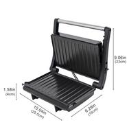 1000W Double Heating Grilling Machine Household Grill Smokeless Barbecue Machine Grilled Steak Machine Breakfast Machine