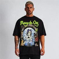 WIZARD OF OZ ALICE IN THE METAL VERSE TOUR ROCK IN SPANISH BLACK T-Shirt XXL