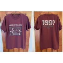 Rage Against The Machine Shirt 1997 Tour Concert Reprint T Shirt XXXXL