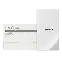 LANBENA Blue Beina Juodų Dėmelių Nosies Kaukė su 60 Absorbojančių Nulupamų Juostelių, 30g Nosies Kremas Sandėlyje white