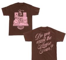 Karštas Sabrina Carpenter 2025 m. turo Merch House turo Merch Marškinėliai dydis S5XL Unisex Marškinėliai XXL
