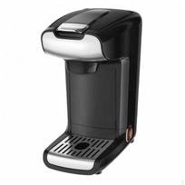 Capsule Espresso Machine Easy to Use Pod Rich Crema Kitchen Appliance for Office black