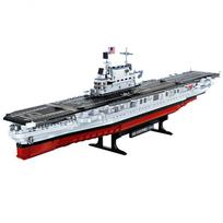 1883 VNT. Karinis USS CV-6 Enterprise karo laivas Kovinis laivas Statybiniai blokeliai Modelis PASIDARYK pats Švietimo žaislai Vaikams Gimtadienio dovana