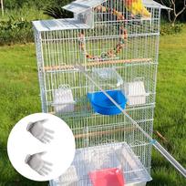 Bird Cage Remover Kit Multifunctional Sturdy (Handle Color Random) Accessories Length 23.5cm with Straight Hook