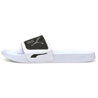 Puma Leadcat Storas Padas Lauko Sportui EVA Šlepetės Unisex Šlepetės Baltos 375101-02 35.5 black