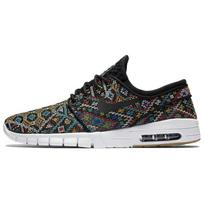 Nike Stefan Janoski Max Premium Unisex Kedai Daugiaspalviai Juodi Juodi-Balti-Guminiai-Šviesiai Rudi 807497-003 42