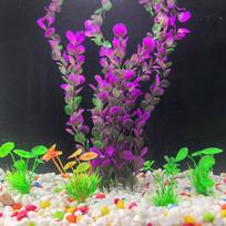 Žuvų akvariumo kraštovaizdžio dekoracija 40cm Minkšta simuliacija Vandens augalai Plastikiniai augalai Akvariumo tingus rinkinio ornamentas