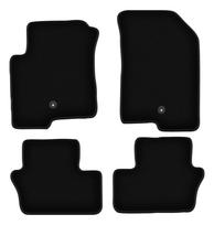 BASIC black velour floor mats for: Dodge Caliber hatchback (2006-2011)