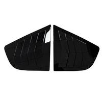 Skirta Honda Fit Jazz 2009 2010 2011-2013 ABS Plastiko Galinio Langelio Ketvirčio Žaliuzių Dangtelis Šoninio Ventiliacijos Apdailos Juostelė Automobilio Lipniosios Aksesuarai Gloss Black