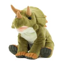 Spalvingas Triceratops pliušinis žaislas Minkštas pliušinis dinozauras Žaislas Dovana Kalėdos Kalėdinė dovana (Vidutinio dydžio/Sėdinčių serija) Lytėjimo/Realistiškas (Dinozauras žalia
